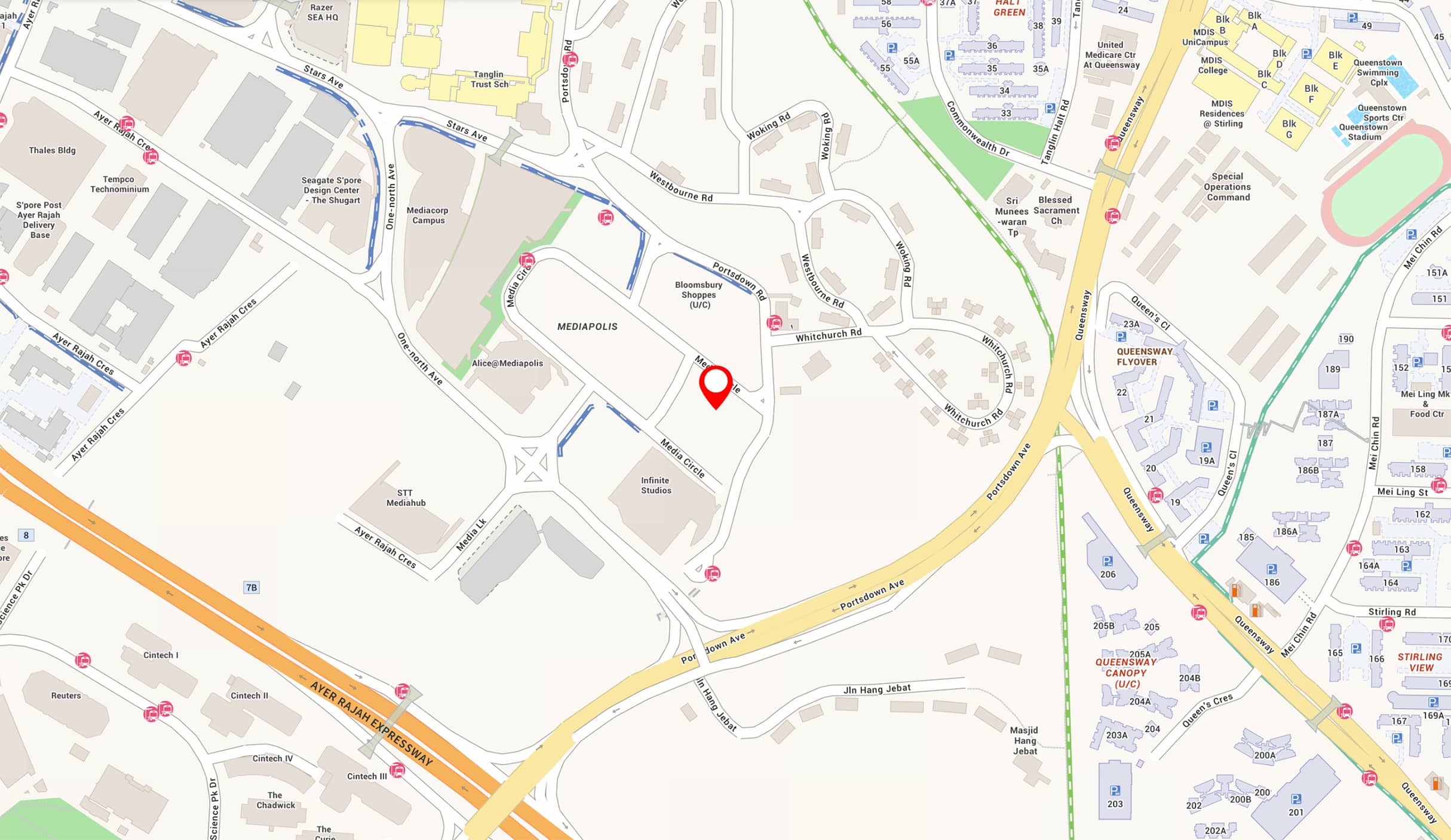 Hudson Place Residences Location