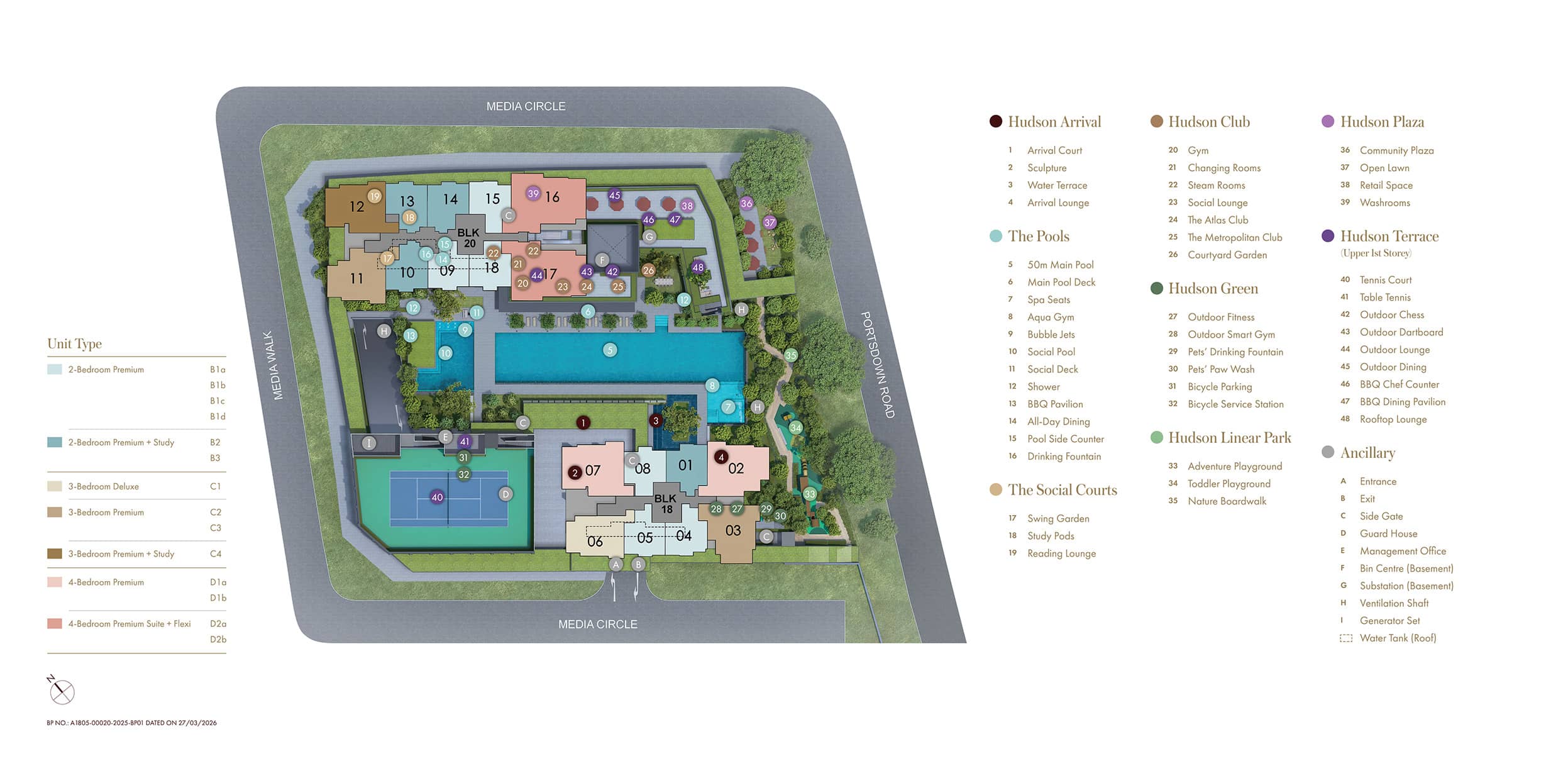 Hudson Place Residences Site Plan